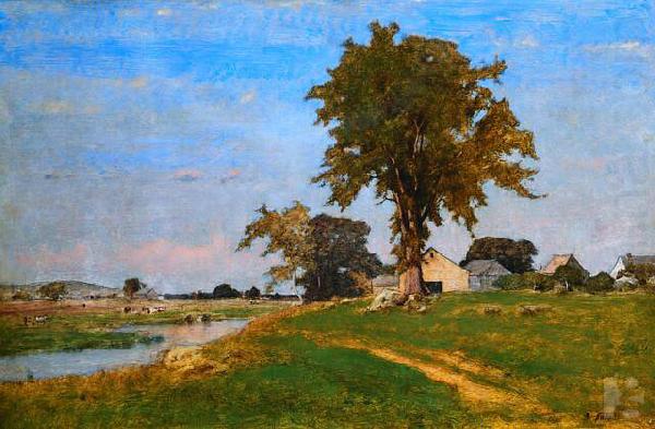 George Inness Old Elm at Medfield china oil painting image